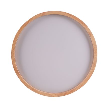 LED lubinis šviestuvas JANUSZ LED/12W/230V diametras 27 cm IP44 ąžuolas