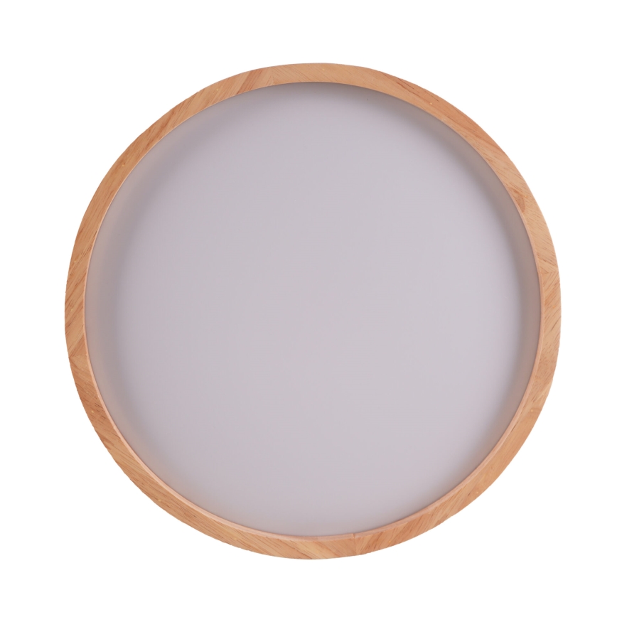 LED lubinis šviestuvas JANUSZ LED/12W/230V diametras 27 cm IP44 ąžuolas