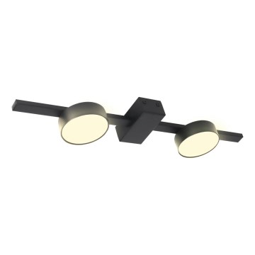 LED lubinis šviestuvas JOY 2xGX53/6W/230V juoda
