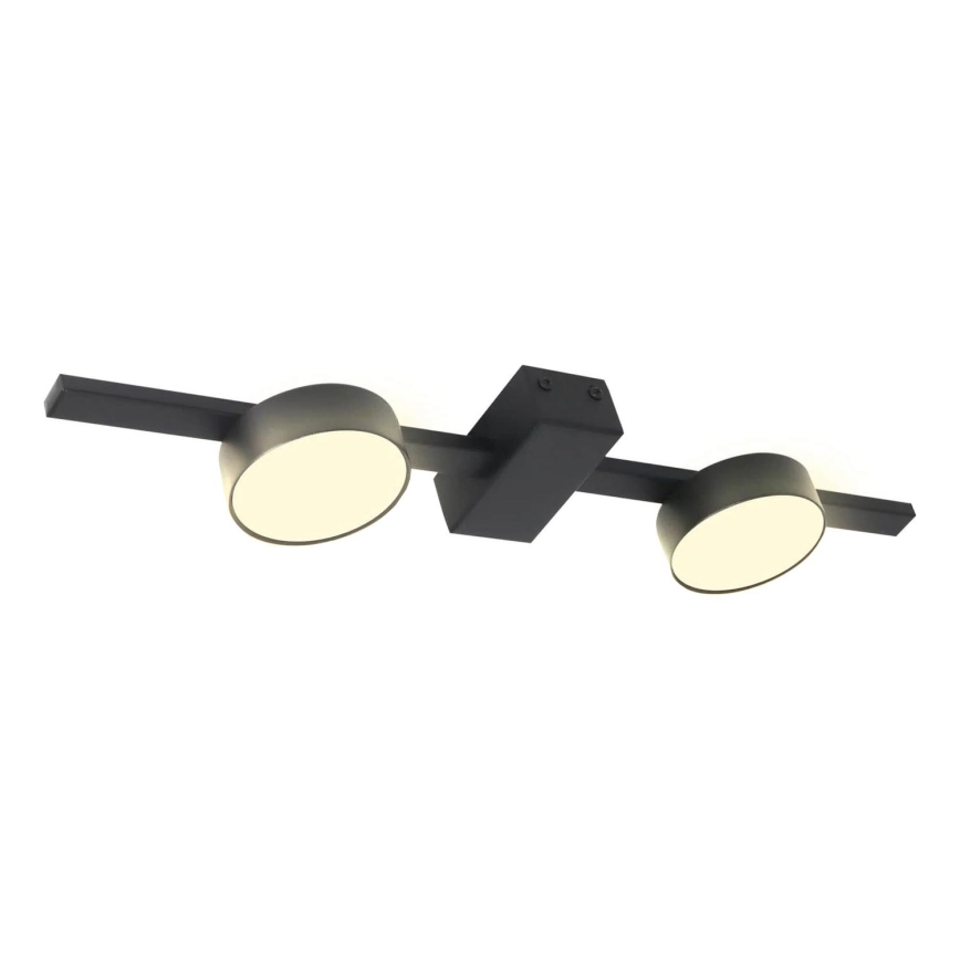 LED lubinis šviestuvas JOY 2xGX53/6W/230V juoda