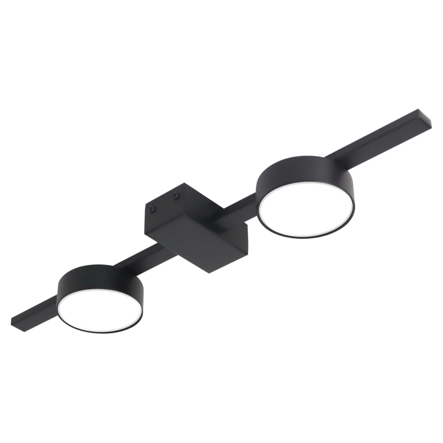 LED lubinis šviestuvas JOY 2xGX53/6W/230V juoda