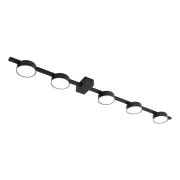 LED lubinis šviestuvas JOY 5xGX53/6W/230V juoda
