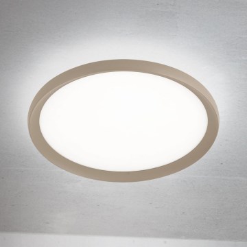 LED lubinis šviestuvas KANT LED/30W/230V 2700/3200/4000K skersmuo 40 cm smėlio spalvos