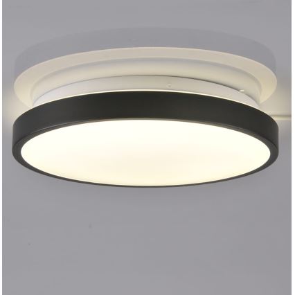 LED lubinis šviestuvas KERN LED/15W/230V juoda