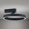 LED lubinis šviestuvas KOLK LED/40W/230V 2700/3000/4000K skersmuo 40 cm juodas