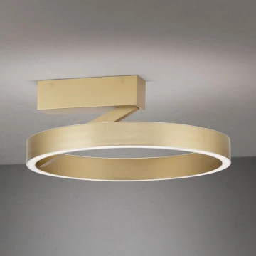 LED lubinis šviestuvas KOLK LED/40W/230V 2700/3000/4000K Ø 40 cm auksinis