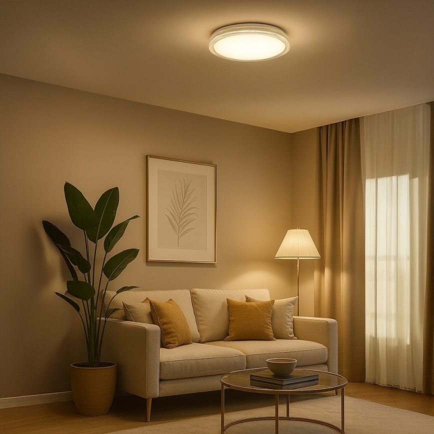 LED lubinis šviestuvas LAGO LED/36W/230V Ø 48 cm