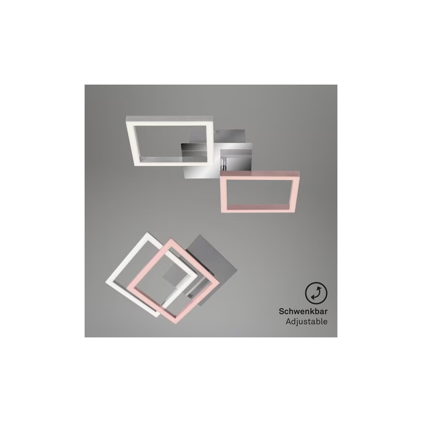 LED lubinis šviestuvas LED/10W/230V 3000K matinis chromas