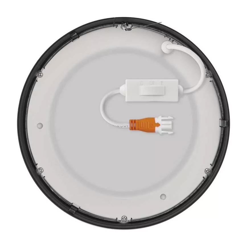 LED Lubinis šviestuvas NEXXO LED/12,5W/230V 3000/3500/4000K d. 17 cm juodos spalvos
