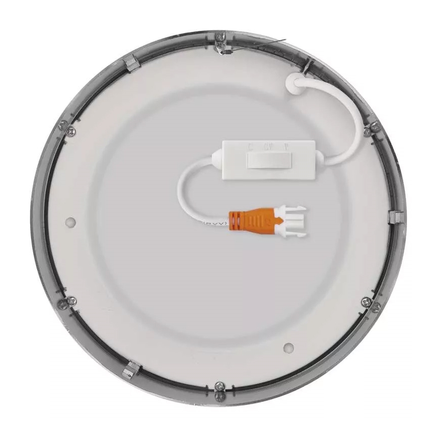 LED lubinis šviestuvas NEXXO LED/12,5W/230V 3000/3500/4000K diametras 17 cm matinis chromas