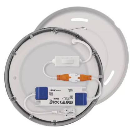 LED lubinis šviestuvas NEXXO LED/12,5W/230V 3000/3500/4000K diametras 17 cm matinis chromas