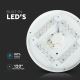 LED Lubinis šviestuvas LED/12W/230V 25,5cm 3000K/4000K/6400K