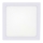 LED lubinis šviestuvas LED/12W/230V 2700K 16,3x16,3 cm balta