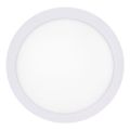 LED lubinis šviestuvas LED/12W/230V 4200K diametras 16 cm balta