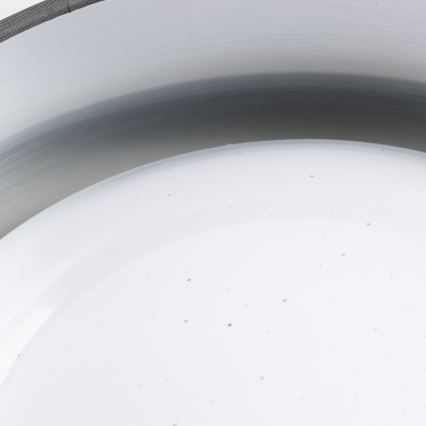 LED lubinis šviestuvas LED/12W/230V skersmuo 32 cm pilkas/sidabrinis