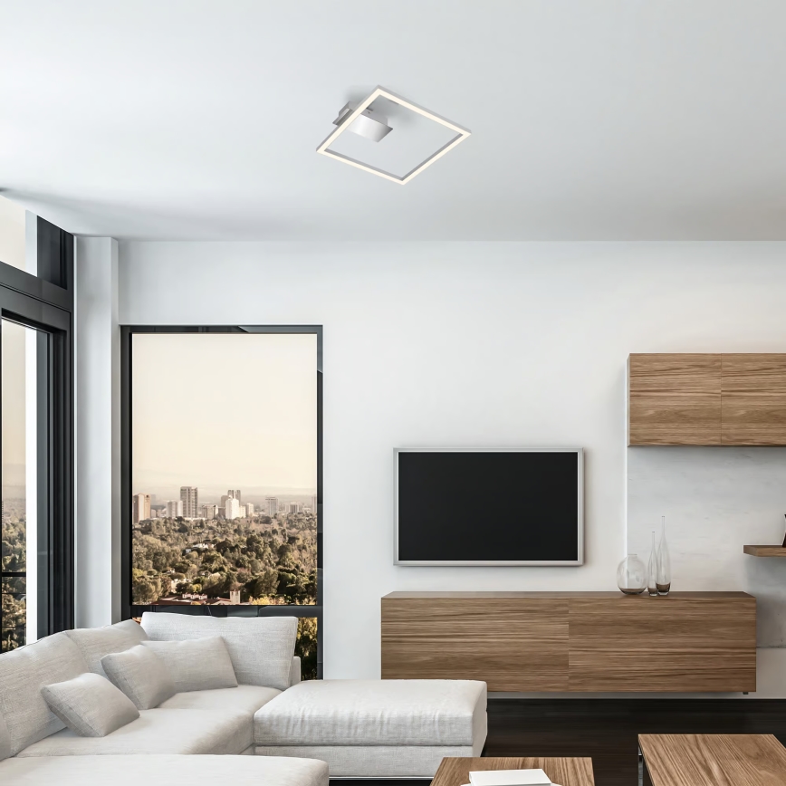 LED lubinis šviestuvas LED/14W/230V matinis chromas