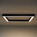 LED lubinis šviestuvas LED/150W/230V 3000/4000/6500K 120x120 cm juoda
