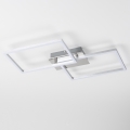 LED lubinis šviestuvas LED/17W/230V, matinis chromas