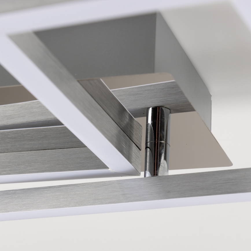 LED lubinis šviestuvas LED/17W/230V, matinis chromas