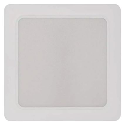 LED Lubinis šviestuvas LED/18W/230V 17x17 cm baltas