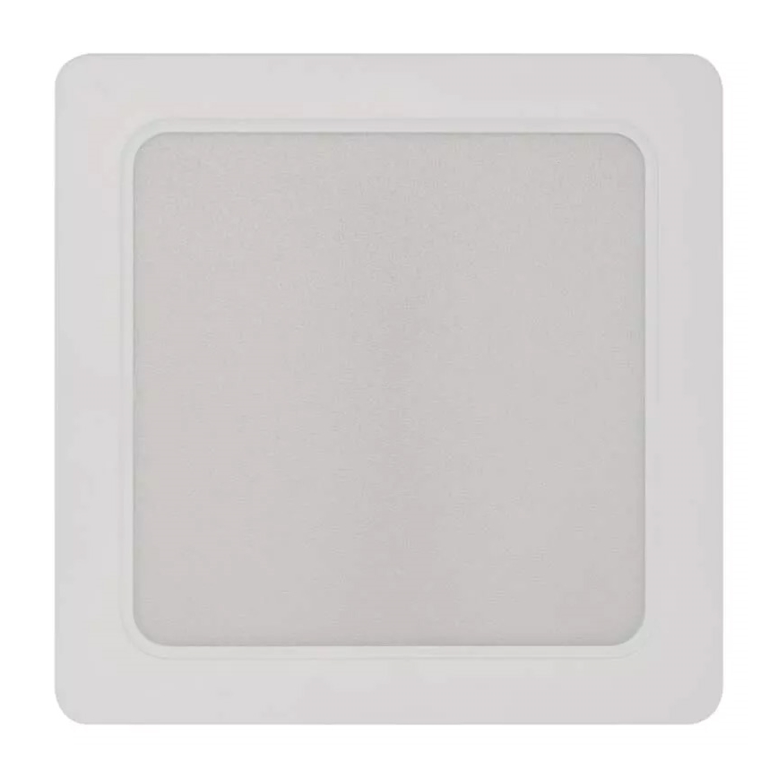 LED Lubinis šviestuvas LED/18W/230V 17x17 cm baltas