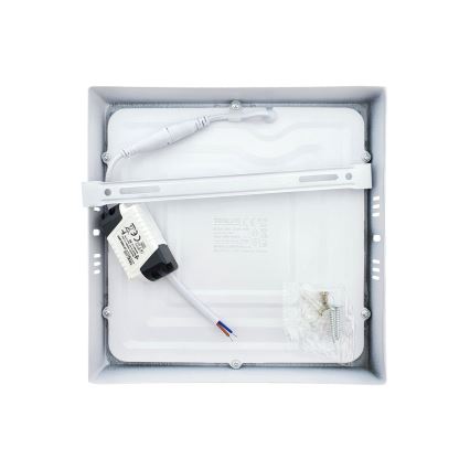 LED lubinis šviestuvas LED/18W/230V 2700K 21x21 cm balta