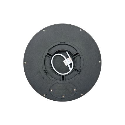 LED lubinis šviestuvas LED/18W/230V 3000/4000/6500K skersmuo 23 cm juodas