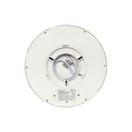 LED lubinis šviestuvas LED/18W/230V 3000/4000/6500K skersmuo 23 cm smėlio spalvos