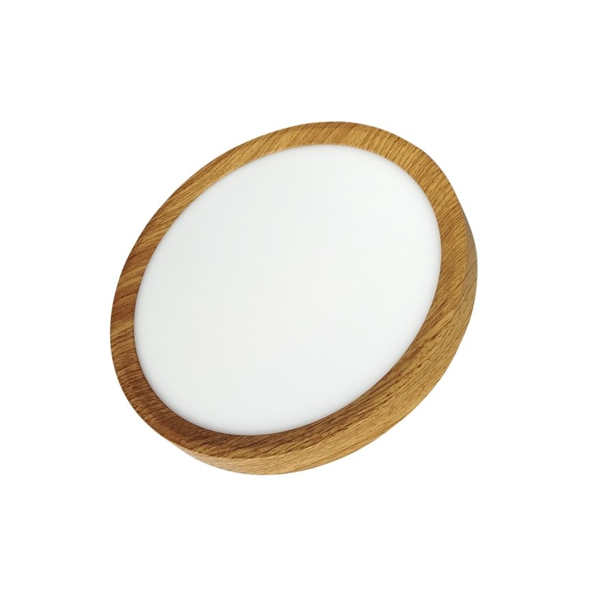 LED lubinis šviestuvas LED/18W/230V 3000/4000/6500K skersmuo 23 cm smėlio spalvos