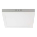LED lubinis šviestuvas LED/18W/230V 3000K 21,4x21,4 cm balta