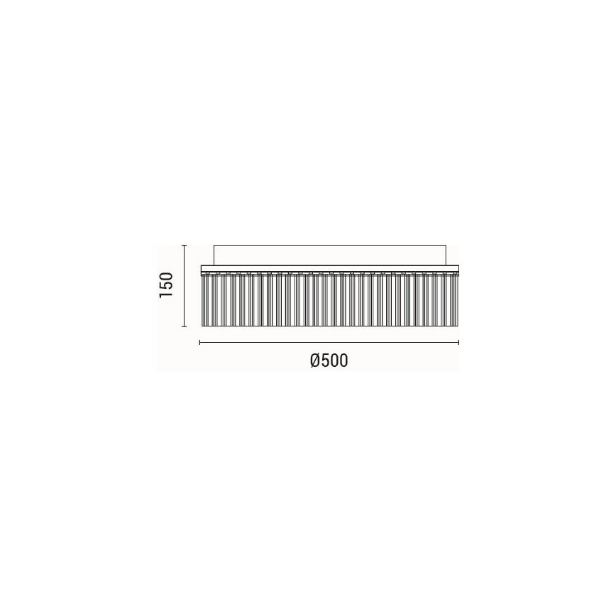 LED lubinis šviestuvas LED/18W/230V 3000K