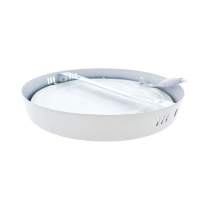 LED lubinis šviestuvas LED/18W/230V 4200K diametras 21 cm balta