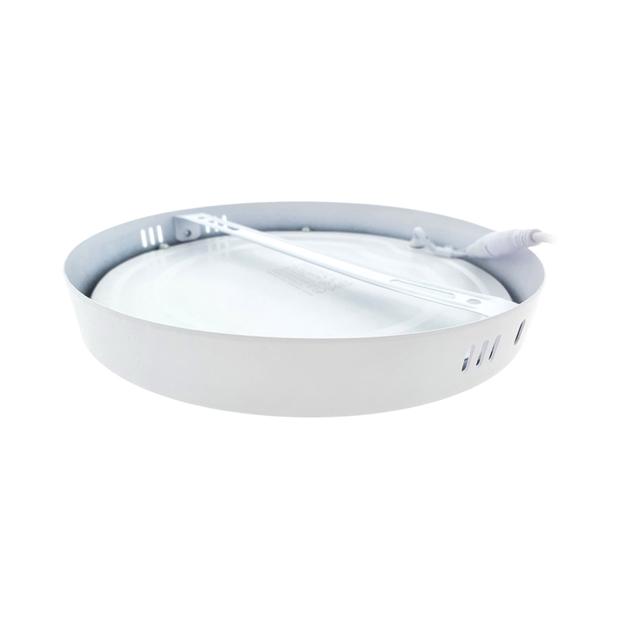 LED lubinis šviestuvas LED/18W/230V 4200K diametras 21 cm balta