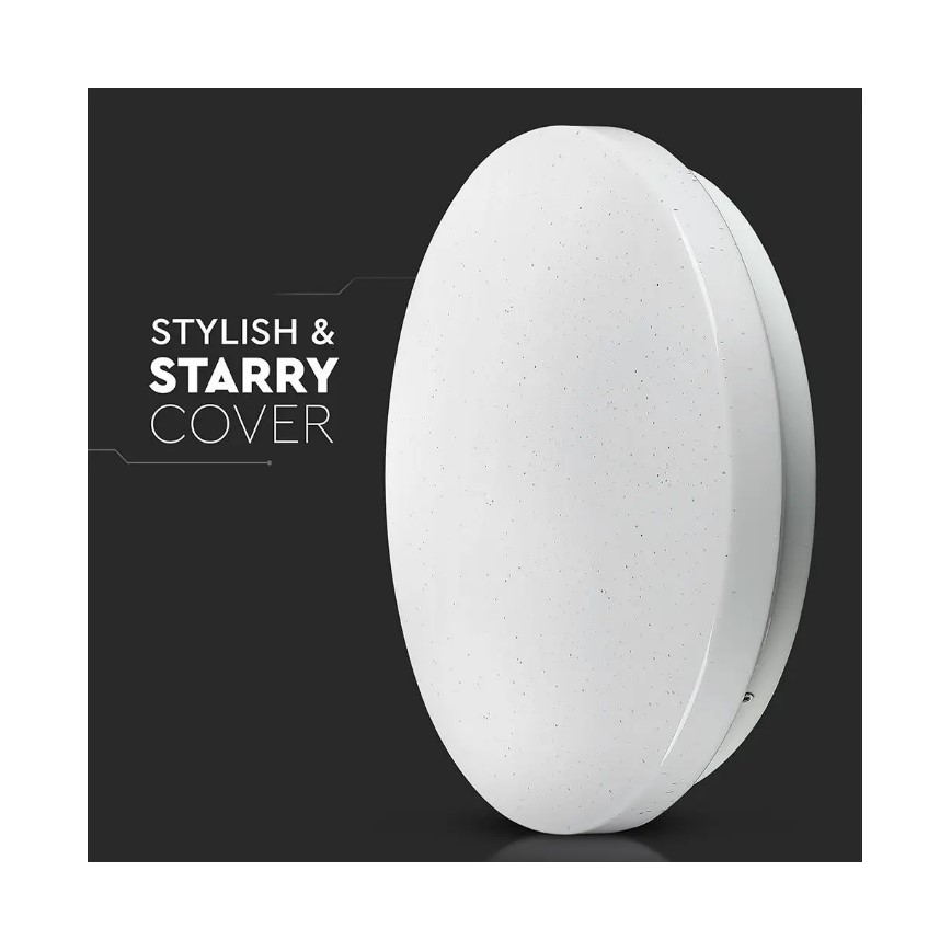LED Lubinis šviestuvas LED/18W/230V d. 31 cm 3000/4000/6400K