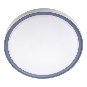 LED lubinis šviestuvas LED/18W/230V diametras 30 cm balta/pilka