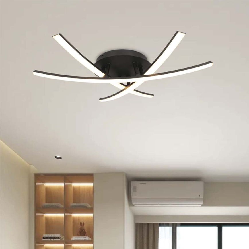 LED lubinis šviestuvas LED/20W/230V 3000K juoda