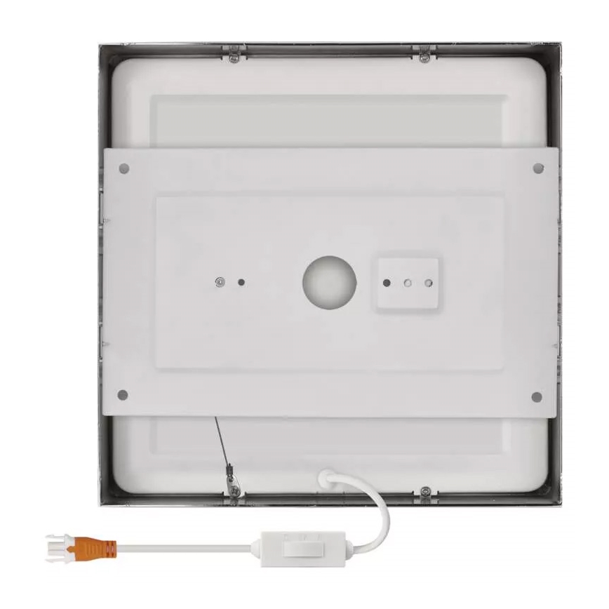 LED lubinis šviestuvas NEXXO LED/21W/230 3000/3500/4000K 22,5x22,5 cm matinis chromas