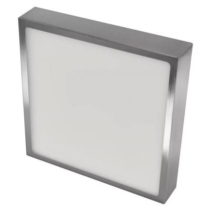 LED lubinis šviestuvas NEXXO LED/21W/230 3000/3500/4000K 22,5x22,5 cm matinis chromas