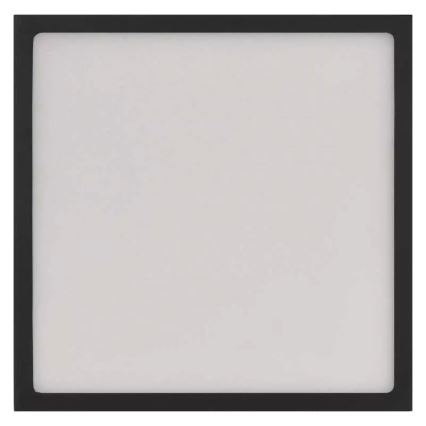 LED Lubinis šviestuvas NEXXO LED/21W/230V 3000/3500/4000K 22,5x22,5 cm juodas