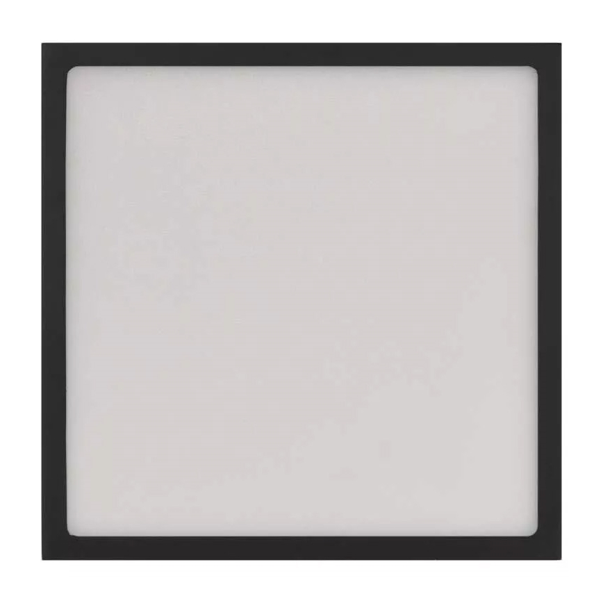 LED Lubinis šviestuvas NEXXO LED/21W/230V 3000/3500/4000K 22,5x22,5 cm juodas
