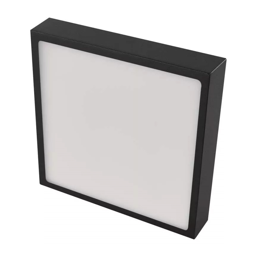 LED Lubinis šviestuvas NEXXO LED/21W/230V 3000/3500/4000K 22,5x22,5 cm juodas