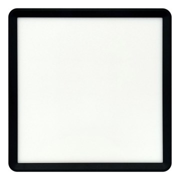 LED lubinis šviestuvas LED/24W/230V 3000/4000/6500K 30x30 cm juodas