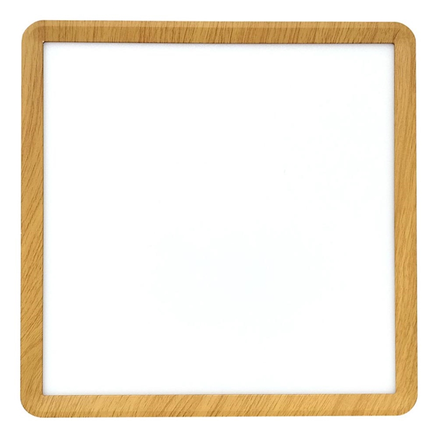 LED lubinis šviestuvas LED/24W/230V 3000/4000/6500K 30x30 cm smėlinė