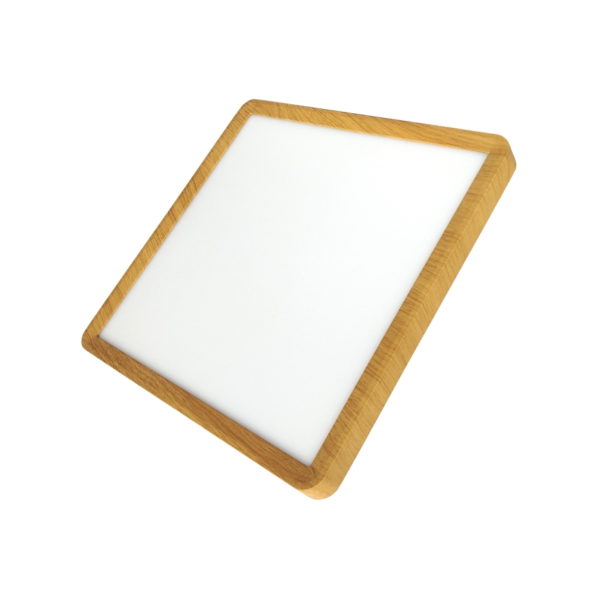 LED lubinis šviestuvas LED/24W/230V 3000/4000/6500K 30x30 cm smėlinė