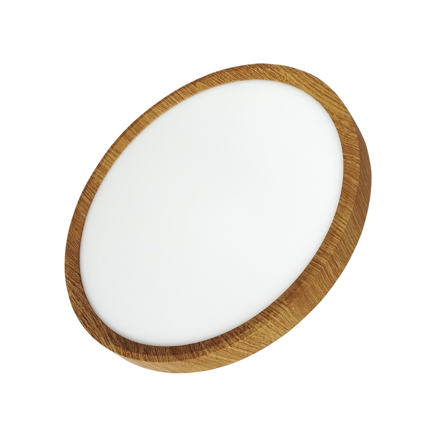 LED lubinis šviestuvas LED/24W/230V 3000/4000/6500K Ø 30 cm smėlio spalvos