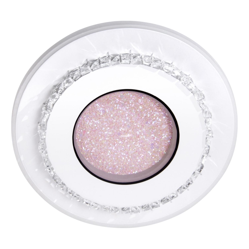 LED lubinis šviestuvas LED/24W/230V 3000-6000K diametras 20 cm balta/rausva