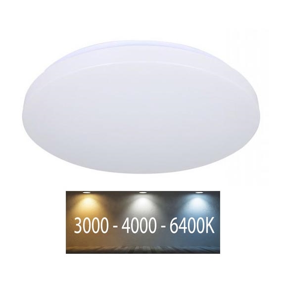 LED Lubinis šviestuvas LED/24W/230V 35cm 3000K/4000K/6400K pieniškas