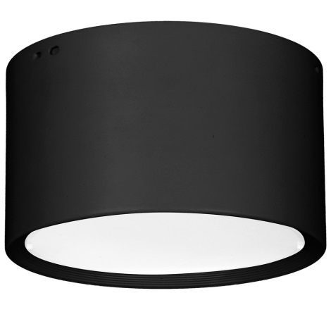 LED lubinis šviestuvas LED/25W/230V juoda diametras 15 cm