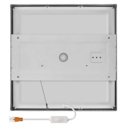 LED lubinis šviestuvas NEXXO LED/28,5W/230V 3000/3500/4000K 30x30 cm matinis chromas