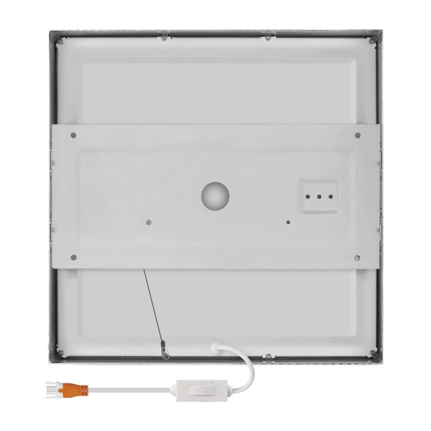 LED lubinis šviestuvas NEXXO LED/28,5W/230V 3000/3500/4000K 30x30 cm matinis chromas